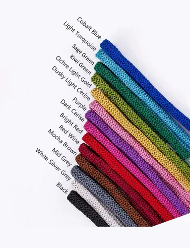 Miniatura 5 de Neotrims Recorte tubular I Cordón en viscosa, tejido de ganchillo, 0.315 in trenzado joyería trenzado cuerda cordón. efecto de diseño de espiga.
