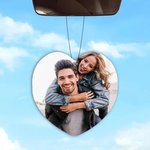 Miniatura 9 de FIMILOVE Ambientador de Aire Personalizado para Coche con Cara y Cuerpo de Dibujos Animados, Regalo Personalizado para el Día de San Valentín