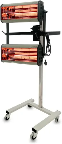 Lámpara de Curado de Pintura por Infrarrojos Solary, Lámpara Calentadora de Pintura por Infrarrojos de Onda Corta de 2100W 110V, Lámpara de Calor