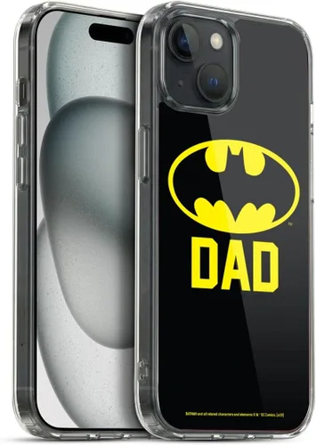 Miniatura 148 de Head Case Designs Funda de gel con licencia oficial de Batman DC Comics Bat Signal Logos [protección de grado militar] compatible con Apple iPhone 7
