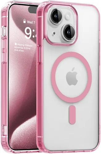 Miniatura 19 de S. Tedazo Funda magnética para iPhone 7 Plus/8 Plus compatible con MagSafe, no amarillea, protección de grado militar, funda ultradelgada a prueba