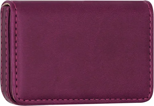 Miniatura 12 de Cartera con bloqueo RFID - Tarjetero minimalista de cuero para negocios, 12-verde, Pequeña, Slim