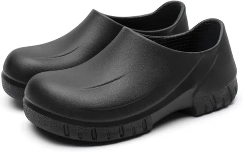 phurnit Chef Shoes Men - Non Slip Oil Resistant Waterproof Safety Work Shoes Kitchen Shoes for Men Nursing Shoes Garden Shoes Men Women Indoor and