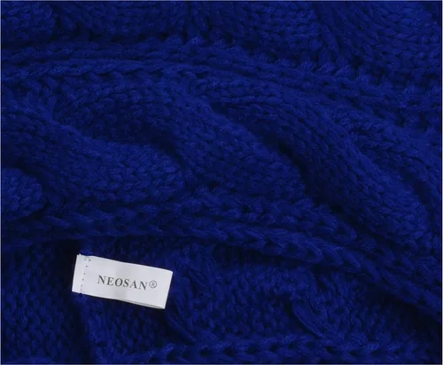 Miniatura 3 de NEOSAN Bufanda espesor para mujer tejido acanalado invierno ciclo círculo infinito