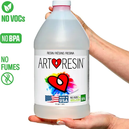 Miniatura 5 de ArtResin Resina Epoxy, profesional, no tóxica, transparente, garrafón de 1 galón (3,78 L)
