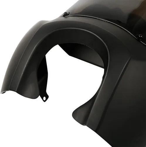 Miniatura 3 de Cubierta de carenado de faros delanteros color negro mate con parabrisas de 15 pulgadas para Harley Davidson Dyna Street Bob T