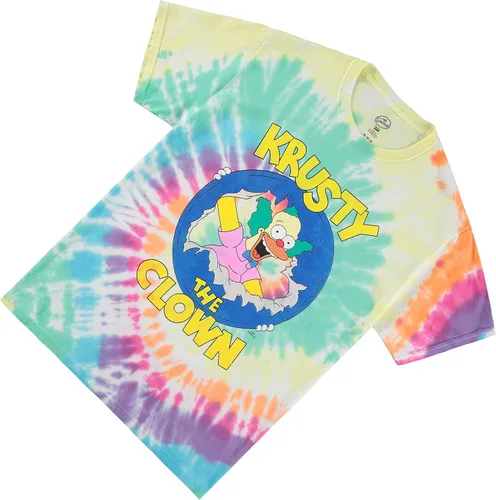 Miniatura 6 de The Simpsons Camiseta con logotipo de Krusty The Clown para hombre con logotipo de Krusty Burger
