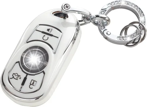 Miniatura 15 de YO&YOYE Funda para Llavero de TPU con Anillo para Llaves