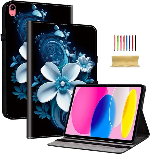 Miniatura 24 de Dteck Funda delgada para Apple iPad mini de 8.3 pulgadas (A17 Pro), Mini (6ª generación) de 8.3 pulgadas con función de encendido automático