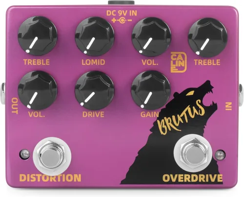 Miniatura 12 de Caline DCP-11 Andes Boost Overdrive Pedal de efecto dual para guitarra