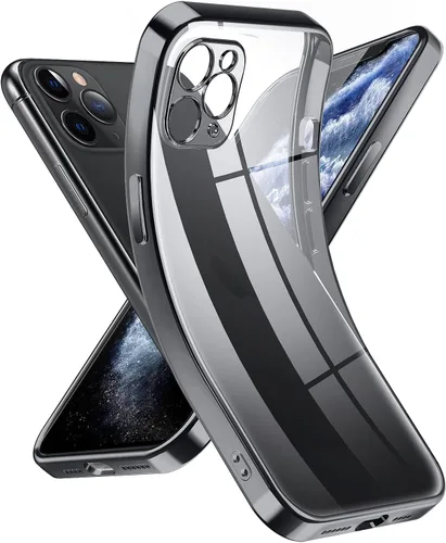 Miniatura 62 de Supdeal Funda transparente para iPhone 13 Pro, no amarillea, protección de cámara, probada en caídas de grado militar, transparente, a prueba