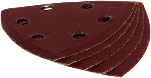 Miniatura 42 de Utoolmart Papel de lija para detalles, papel de lija triangular, almohadillas de lijado de gancho y bucle, multiherramienta oscilante triangular, 15