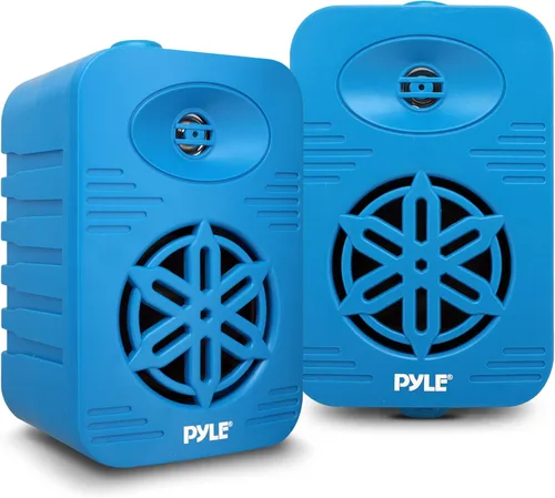 Miniatura 13 de Pyle USA - Par de altavoces para interiores y exteriores, sistema de altavoces de rango completo de 2 vías de 300 W, doble impermeable, 4 pulgadas