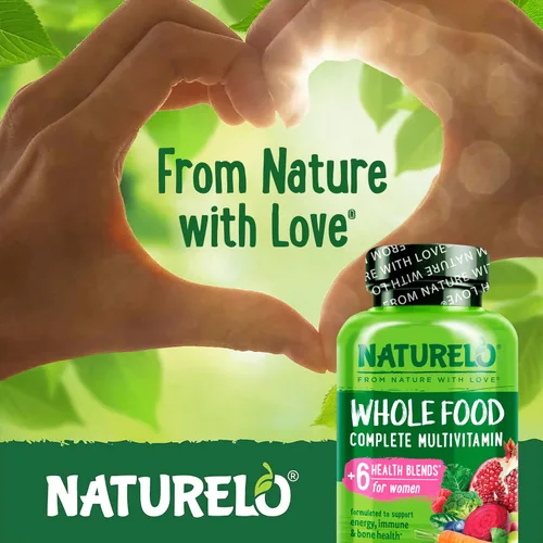 Miniatura 5 de NATURELO Multivitamínico de Alimentos Integrales para Mujeres - con Vitaminas, Minerales y Extractos Orgánicos - Suplemento para Energía y Salud