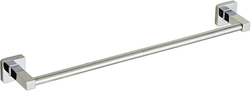Miniatura 10 de Toallero montado en la pared del baño, toallero de níquel cepillado de 12 pulgadas con estante inoxidable y soporte para toallas de mano, toalleros