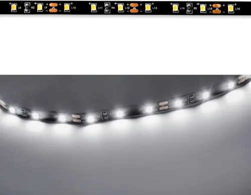 Miniatura 9 de Dream lighting Tira de luz LED flexible azul de 17 pulgadas, rollo de decoración de interiores de caravana, 3528 SMD 60 LEDs/M, no impermeable