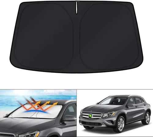 Miniatura 257 de KUST - Parasol plegable para parabrisas para Ford Ranger, accesorios 2019-2025 2026, parasol personalizado para ventana, protector solar plegable