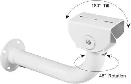 Miniatura 3 de Soporte de montaje para cámara de seguridad CCTV, soporte de cámara de vigilancia para montaje en pared para montaje universal de carcasa de CCTV
