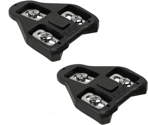BV Tacos de bicicleta compatibles con Look Delta y Peloton Bike – Sistema de flotador ajustable de 9 grados para máxima estabilidad y transferencia