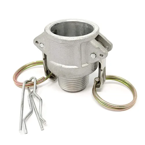 Miniatura 8 de Gloxco Aluminio tipo B leva y ranura de montaje, 1" Camlock hembra x 1" macho NPT (CAM-10-B-AL)