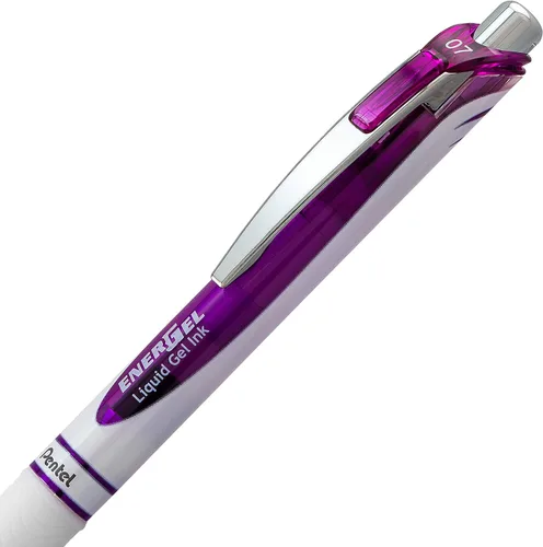 Miniatura 3 de Pentel EnerGel Deluxe RTX - Bolígrafo retráctil de gel líquido Rosado Violeta