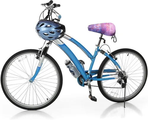 Miniatura 5 de Funda de asiento de bicicleta impermeable personalizada, funda de lluvia personalizada para asiento de bicicleta con cordón, añade tu diseño