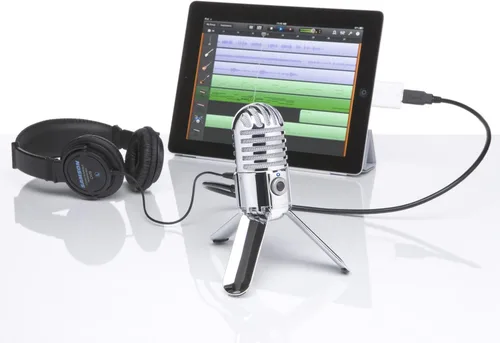 Miniatura 4 de Micrófono de condensador USB Samson Meteor para podcasting, grabación de podcast, escritorio