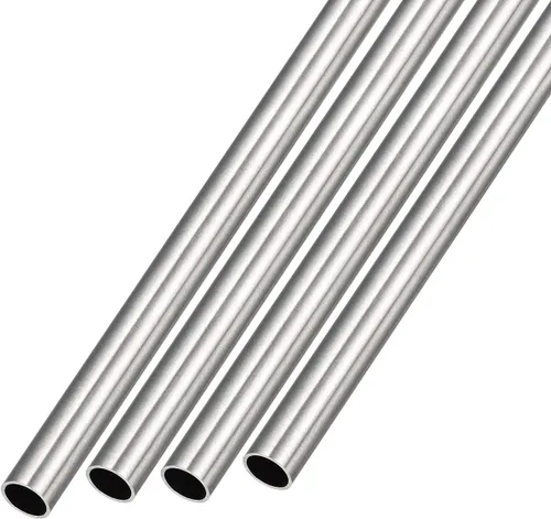Miniatura 33 de METALLIXITY Tubo de acero inoxidable 304 (0.039 in de diámetro exterior x 0.008 in de pared T x 9.843 in de largo), 4 piezas, tubo recto