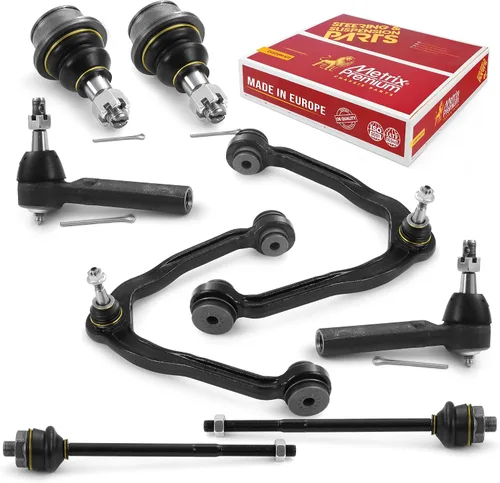 Miniatura 114 de Metrix Premium Chassis Parts - Kit de suspensión delantera de 10 piezas para BMW X5 2007-2013, BMW X6 2008-2014, reemplazo, fabricado en Europa