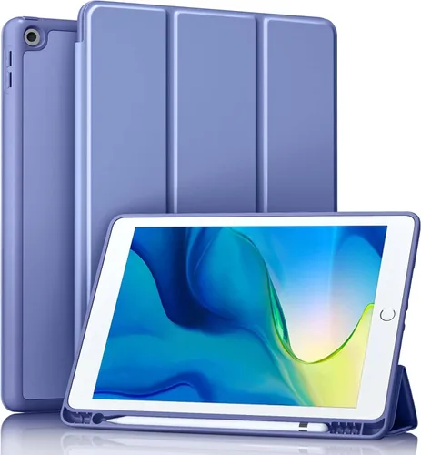 Miniatura 13 de Akkerds - Funda Compatible con iPad de 10.2 Pulgadas 2021/2020/2019, para iPad de 9ª/8ª/7ª Generación con Soporte para Lápiz, Funda Protectora