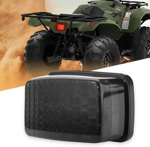 Miniatura 7 de Luz trasera de freno para cuatrimoto, luces de freno LED compatibles con Yamaha Grizzly Big Bear Bruin Kodiak Wolverine Rhino Viking 5KM-8472C-10-00