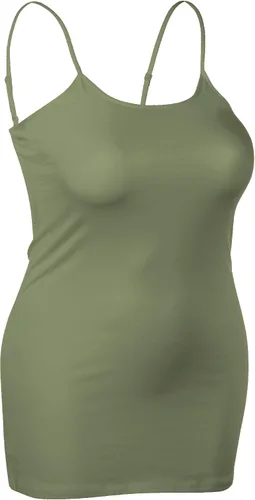 Miniatura 133 de Emmalise Camisola larga casual básica para mujer, con tirantes ajustables, top en capas