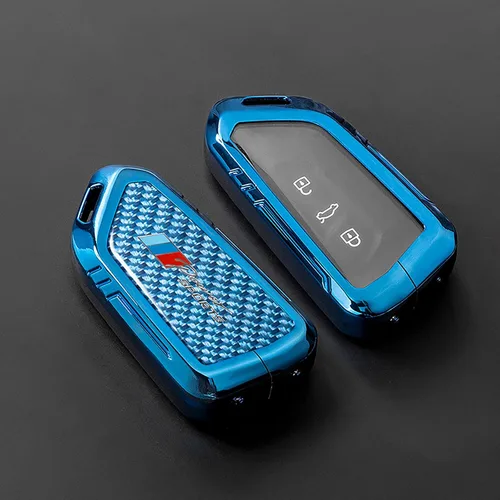 Miniatura 37 de Funda para llavero BMW con llavero, fibra de carbono real, protección de aleación de zinc, compatible con BMW 1 3 4 5 6 7 Series X1 X3 X4 M5 M6 GT3