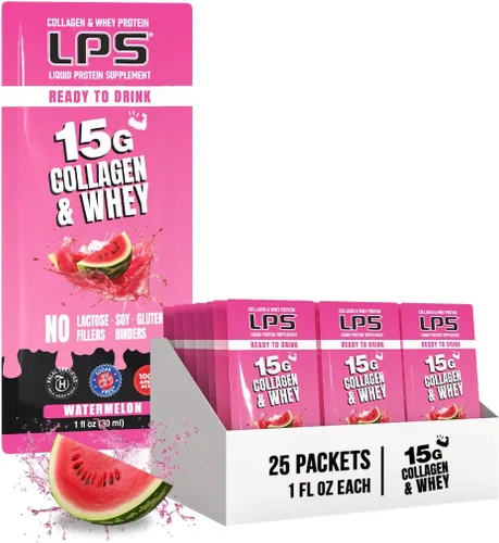 Miniatura 13 de Nutritional Designs LPS Suplemento líquido de colágeno y proteína de suero - Bebida sin OMG, sin azúcar, promueve la piel y el cabello saludables