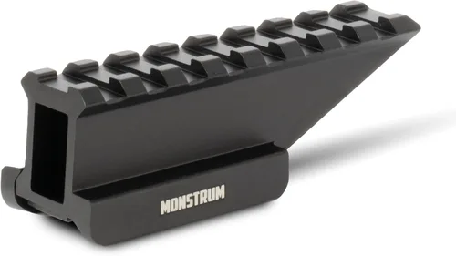 Miniatura 7 de Monstrum Montaje elevador Picatinny con metralla con base de parada de retroceso 8 ranuras de 3.5 pulgadas
