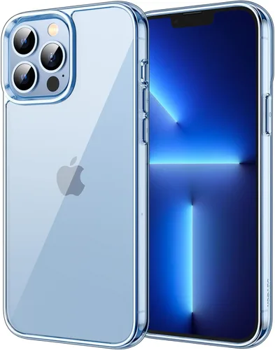 Miniatura 9 de JETech - Funda para iPhone 13 Pro Max de 17 cm, cubierta a prueba de golpes transparente antiamarilleamiento, parte trasera transparente