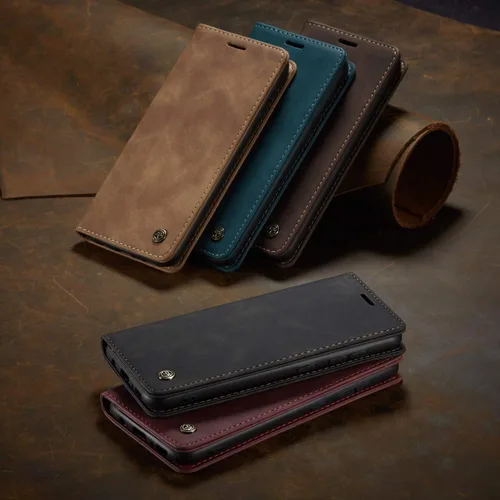 Miniatura 9 de Funda tipo cartera para Samsung Galaxy A51 4G, con soporte magnético, funda protectora de cuero estilo libro, duradera, a prueba de golpes