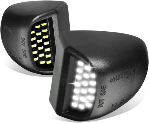 Miniatura 10 de Par de luces LED para matrícula compatibles con Cadillac CTS Sedán 08-10, PT-ZTL-9064