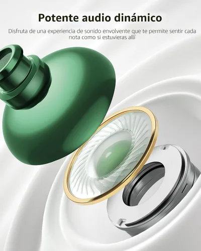 Miniatura 5 de PocBuds Auriculares Bluetooth Inalámbricos 80hrs Tiempo de Reproducción Estuche de Carga Inalámbrica Pantalla Digital Auriculares Deportivos