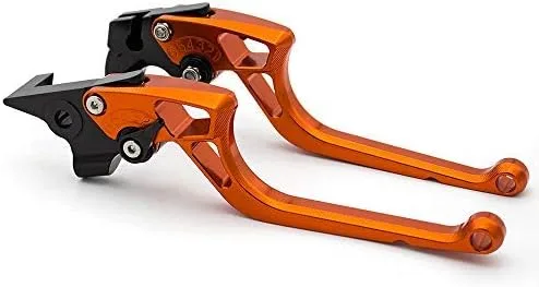 Miniatura 13 de FXCNC Palancas de embrague de freno de motocicleta compatibles con Raptor YFM660 2001-2006, TTR125L/LE/LW 2000-16, Banshee 350 02-06, XT660/R/X