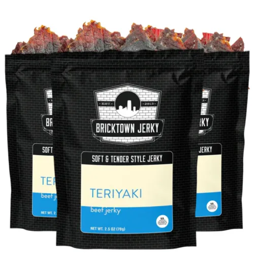 Miniatura 26 de Fajita Soft and Tender Style Best Beef Jerky - Paquete de 3 - Prueba nuestra carne seca de res suave de mejor sabor - 7.5 onzas en total.