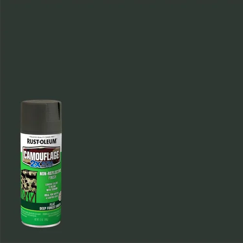 Miniatura 3 de Rust-Oleum 279175 - Pintura en aerosol camuflaje 2X Ultra Cover, 12 oz, Verde bosque profundo