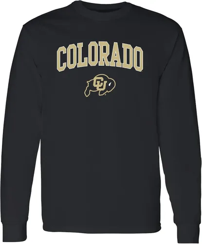 Miniatura 197 de NCAA oficial de College – University Team Color Arco Logo Manga Larga