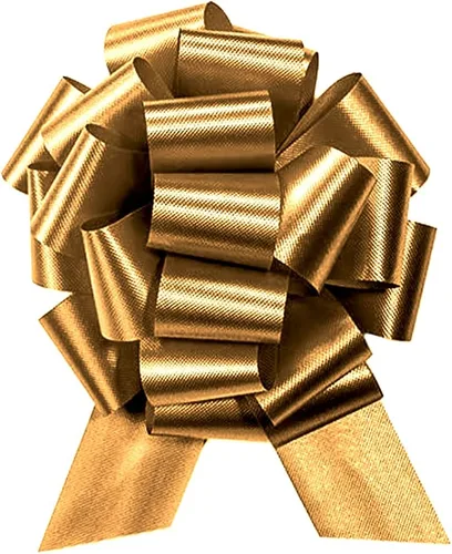 Miniatura 7 de PMU Lazos de cuerda para tirar – Lazos de regalo para bodas, cumpleaños y aniversarios – Lazos de cinta para flores y decoración de cestas – Lazo