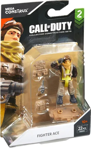 Miniatura 9 de Mega Construx Call of Duty WW2 Pilot Building Set (1 pieza)
