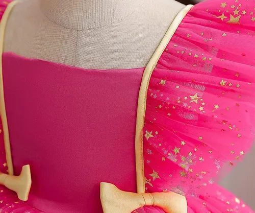 Miniatura 3 de HNXDYY Vestido para niña pequeña, vestido de fiesta de cumpleaños de princesa para bebé