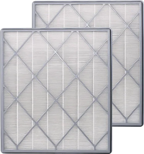 Filtro de repuesto HE401 para purificador de aire Shark 4 modelos de ventilador, repuesto de filtro HEPA H13 compatible con filtro Shark HE401C
