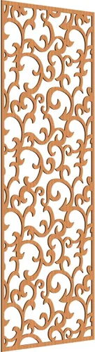 Miniatura 181 de Wheatland Paneles de pared decorativos de madera con calado, 9 3/8 pulgadas de ancho x 24 3/8 pulgadas de alto x 1/4 de alto, nogal