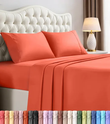 Miniatura 26 de Utopia Bedding - Juego de sábanas de microfibra cepillada, resistente al encogimiento y a la decoloración, de fácil cuidado, 3 piezas, tamaño Beige
