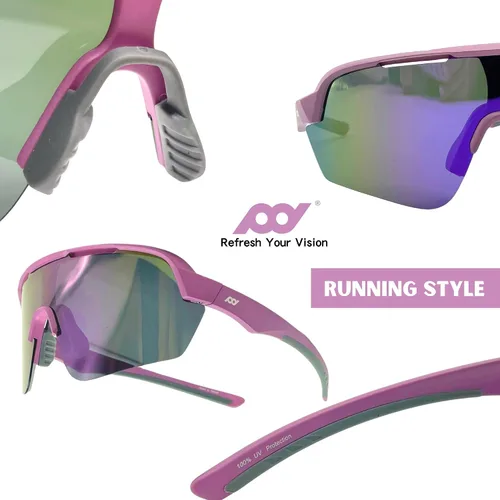 Miniatura 3 de XII WY escudo polarizado jóvenes niños junior deportes gafas de sol ciclismo correr golf béisbol para niños niñas